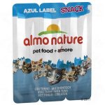Friandises pour chat Almo Nature Azul Label 3 x 5 g thon